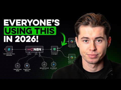 n8n Tutorial for Beginners 2026: How to Build AI Agents thumbnail