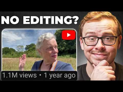 How to Grow YouTube Channels With Zero Editing? thumbnail
