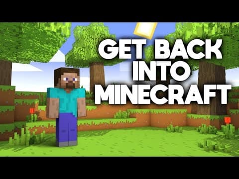 How to Start a New Minecraft World Successfully thumbnail