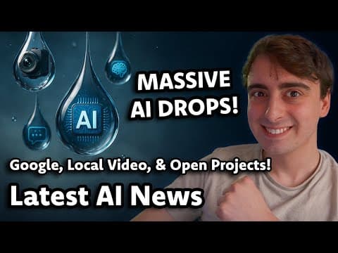 AI News Drops to Blow your Mind! Google 2.5 Pro, Hunyuan Custom, & More! thumbnail