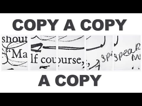 How Does Molly Springfield Transform Text Through Photocopies? thumbnail