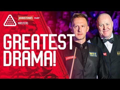 THE GREATEST ALLY PALLY MATCH EVER?! | John Higgins vs Judd Trump | Johnstone's Paint Masters 2026 thumbnail