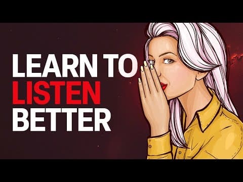 Simple Things You Can Do to Become a Better Listener | Carolyn Coughlin | Knowledge Project Podcast thumbnail