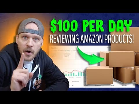 Can YOU make money doing AMAZON PRODUCT REVIEWS? - Influencer Update & Goals thumbnail