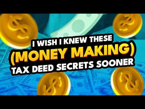 🧡 How to Use Tax Deed Investing to Make A Fortune with The Tax Deed Wolf Joseph Griffin 🧡 thumbnail