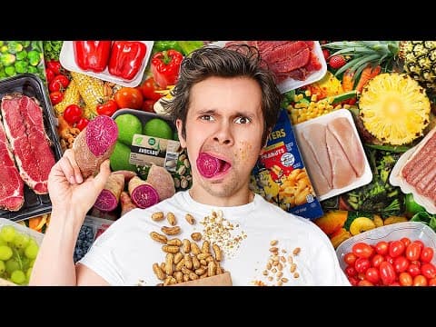 I Tried World's Healthiest Diet For A Week thumbnail