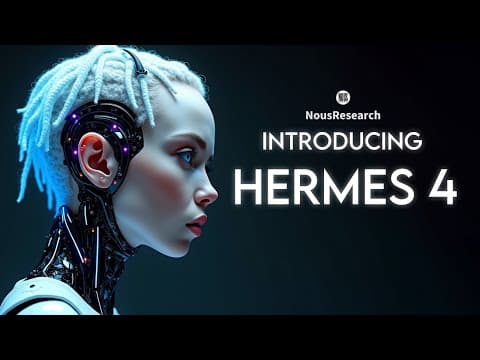 Hermes 4 Just Proved Open Source AI Can Beat OpenAI thumbnail