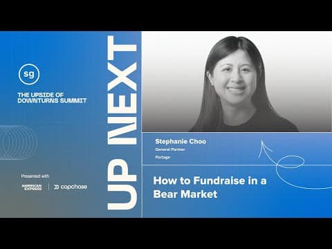 How to Successfully Fundraise in a Bear Market thumbnail