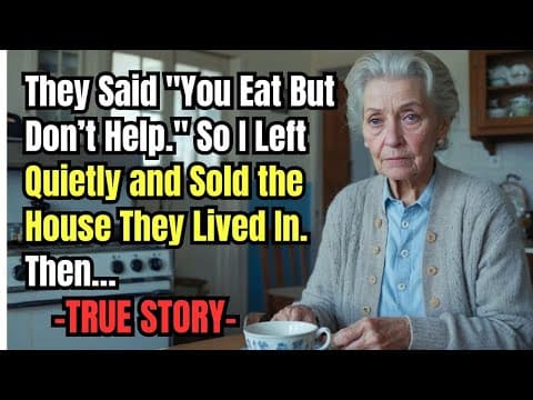 HER TRUE STORY FROM PENNSYLVANIA 👵💔 They Said "You Eat But Don’t Help." So I Left Quietly and Sold… thumbnail