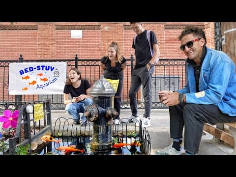 New York City's Controversial Fire Hydrant Fish Pond thumbnail