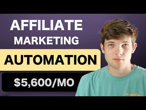 How to Automate Affiliate Marketing for Passive Income thumbnail