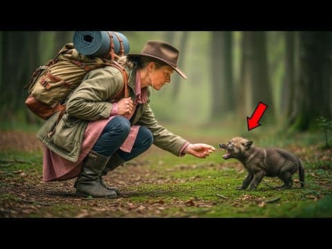 Tiny Wolf Wouldn't Stop Following Mountain Woman — What She Discovered Will Leave You Speechless thumbnail