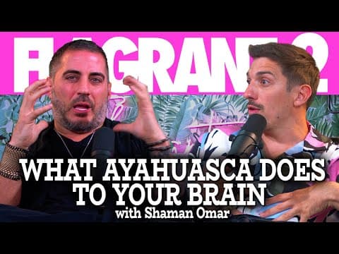 What Ayahuasca Does To Your Brain With Shaman Omar | Flagrant U with Andrew Schulz thumbnail