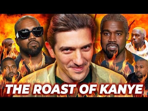 KANYE WEST GETS ROASTED thumbnail
