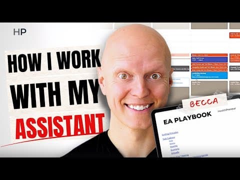 Life of a CEO: How I Work With My Executive Assistant thumbnail