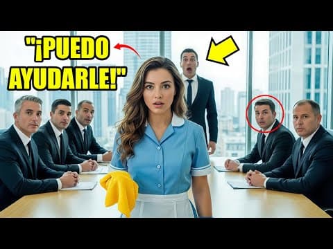Millonario entra en PÁNICO sin un Traductor... hasta que la LIMPIADORA sorprendió a TODOS thumbnail