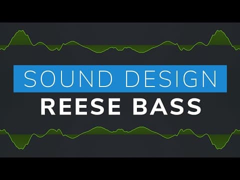 Sound Design - Deep Reese Bass Tutorial thumbnail
