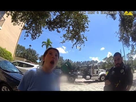Florida Woman calls police over dispute with garbage truck thumbnail