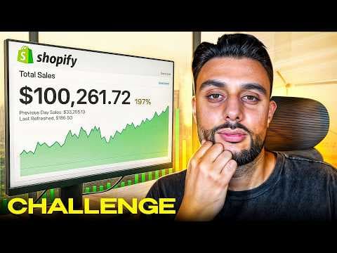 I Tried Building a $1,000/day Dropshipping Store As a Beginner…  thumbnail