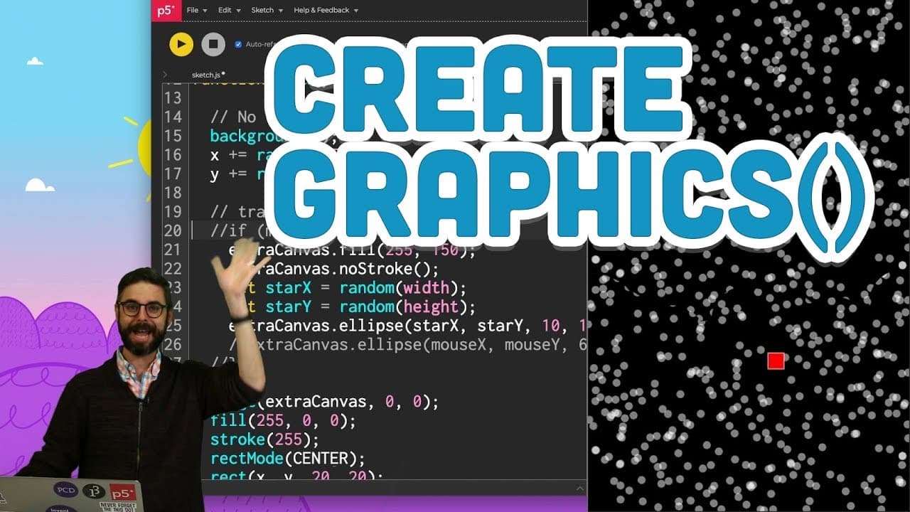 2.6: createGraphics() - p5.js Tutorial | Glasp