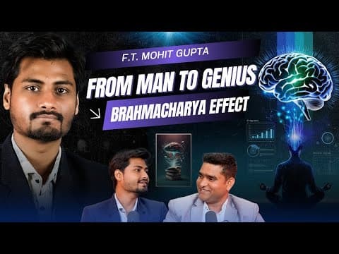 From Average Man to A Memory Genius. The Brahmachyarya Effect | ManthanHub | Radheshyam More thumbnail