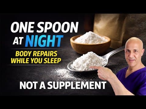 Take 1 Teaspoon Before Bed and Your Body Starts Healing Overnight | Dr. Mandell thumbnail