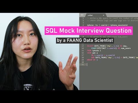 How to Solve SQL Interview Questions Effectively thumbnail