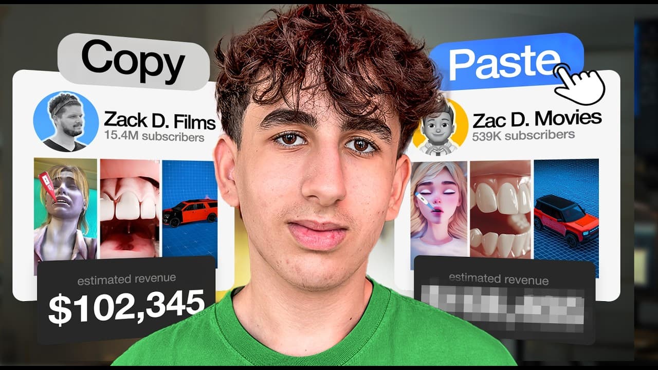 YouTube video player