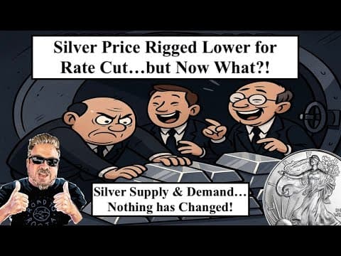 SILVER ALERT! Trump, Powell & Bessent Rigged Silver Lower for Rate Cut! But NOW WHAT?! (Bix Weir) thumbnail