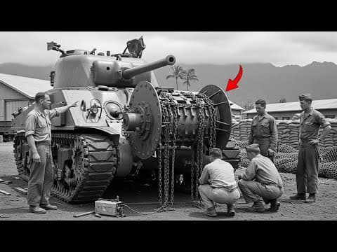 How One Major Built a Tank From 'Junk' — And Cleared Paths for 70,000 Marines Against Japanese Mines thumbnail