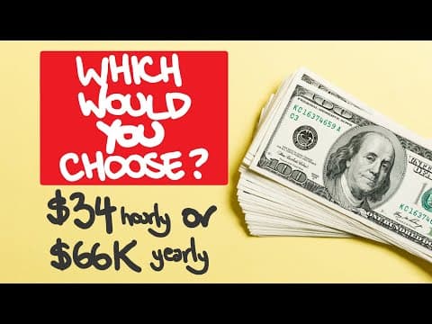How to Quickly Compare Annual and Hourly Wages thumbnail