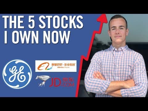 THE STOCKS I OWN RIGHT NOW 📈 My Stock Market Investments! thumbnail