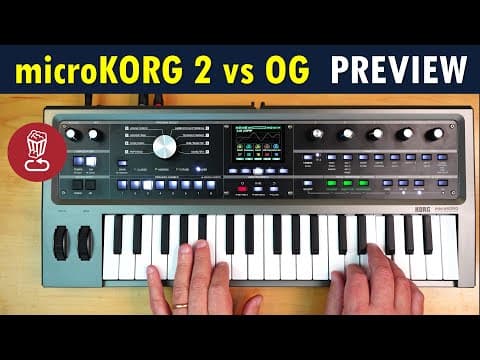 MicroKORG 2 vs the OG // Here’s a preview of what’s new thumbnail