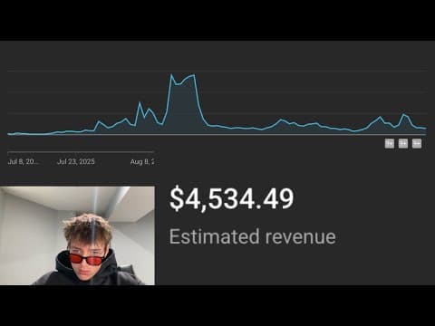 how I made $4,565.29 copy and pasting youtube shorts... thumbnail