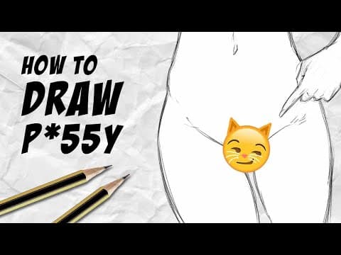 How to Draw a Cat While Avoiding YouTube Censorship thumbnail