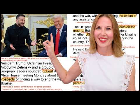 Trump-Zelensky Meeting In Washington: Learn English with the News thumbnail