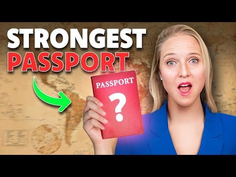 World's Most Powerful Passports for 2025 thumbnail