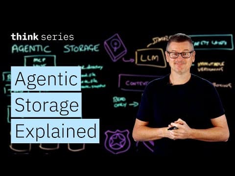 What Is Agentic Storage? Solving AI’s Limits with LLMs & MCP thumbnail