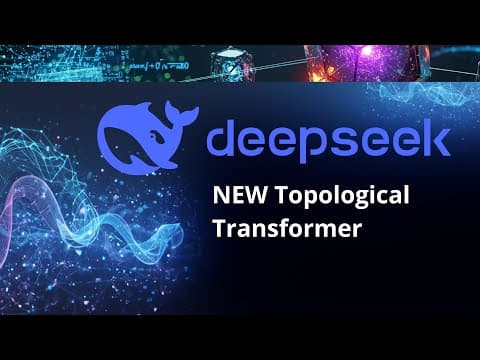 DeepSeek built a New Topological Transformer (mHC) thumbnail