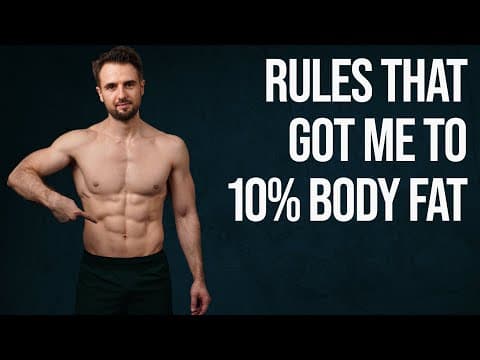 5 Rules I Always Follow To Get Lean (You Must Try These Out!) thumbnail