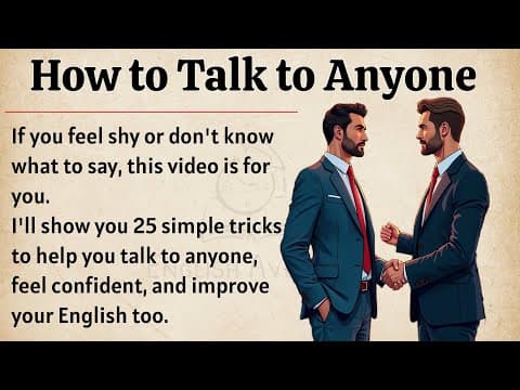 How to Talk to Anyone Book Summary 📖 || Graded Reader || Improve Your English Fluency ✅️|| Audiobook thumbnail