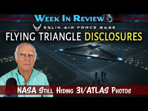 NASA Hiding 3I/Atlas Photos and Eglin AFB Flying Triangle Disclosures thumbnail