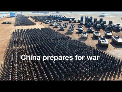 China prepares for war with US. Israel, Taiwan and AI. thumbnail