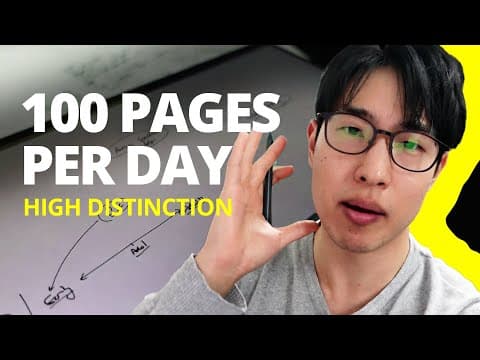 Studying My Masters in 1/6th of the Time thumbnail