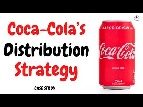 Coca Cola’s Distribution Strategy | Case Study thumbnail