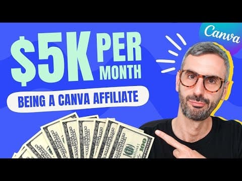 How to Make Money as a Canva Affiliate Partner? thumbnail