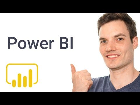 How to use Microsoft Power BI - Tutorial for Beginners thumbnail
