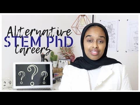 What Are Alternative High-Salary Careers for STEM PhDs? thumbnail