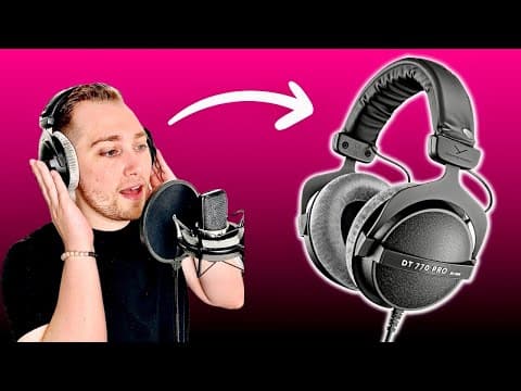 Beyerdynamic DT770 Pro: BEST Studio Headphones Under $150! thumbnail