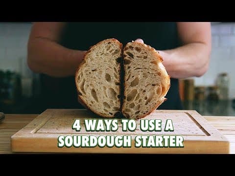 How to Use Sourdough Starter Discard in Recipes thumbnail